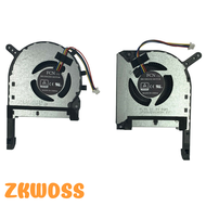 [ZKWDSS] สำหรับ Asus TUF CPU เกมพัดลมระบายความร้อน GPU FX505 FX505GE FX505GM FX505DT FX705