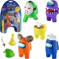 P.M.I. Among Us Crewmate Figures | 5 Among Us Toys Out of 16 Collectibles in 1 Pack | Among Us Merch