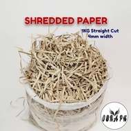 1 kg Kraft Shredded Paper Filler for Gift Box & Packaging | Brown Paper Filler