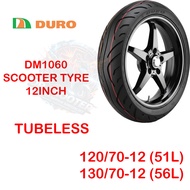 CLEAR STOCK DURO TYRE DM1060 SCOOTER TYRE 120/70-12 130/70-12 SCOOTER TYRE VESPA TIRE VESPA 12INCH T