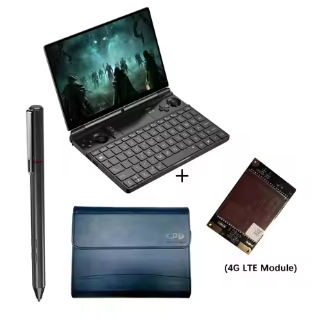 GPD WIN MAX 2 Mini Laptop AMD AI 9 HX 370 32GB RAM 2TB SSD LPDDR5 Al PC 35w TDP 10.1'' Handheld Port