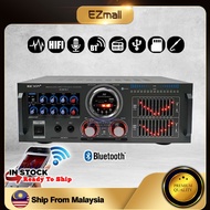 RICSON Karaoke Power Amplifier Stereo Amplifier Amp Speaker With Remote Control/ Fm Radio/ Bluetooth