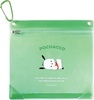 Tees Factory Sanrio Characters Carabiner Zipper Case Pochacco H6.9 x W 7.1 inches (175 x 180 mm) SR-