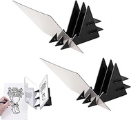 Pack of 2 Optical Drawing Board A4, Drawing Projector Reflection for Mobile Phone Tablet, Pad Optica