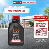 Motorcycle lubricant oil MOTUL 7100 4T 10W40 1.2L
