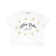 BOXY T-shirt - HAVE RULES - FARRIN - Cotton 280gsm.