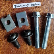 baut tameng depan supra x 125 batman