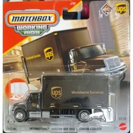Matchbox Working Rigs UPS Durastar box truck / Pierce Quantum / G63 6x6