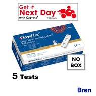 (5 Tests) Flowflex COVID-19 Antigen Rapid Test Kit (ART) (Expires Feb 2024)