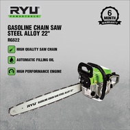 Ryu Gasoline Chain Saw Steel Alloy 22" - Mesin Potong Kayu - Senso