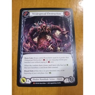 FAB Widespread Destruction Majestic Dusk till Dawn Flesh and Blood TCG Shadow Runeblade Attack DTD