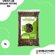 SPROUT LAB ORGANIC POTTING  MIX FOR INDOOR AND OUTDOOR PLANTS- 5L