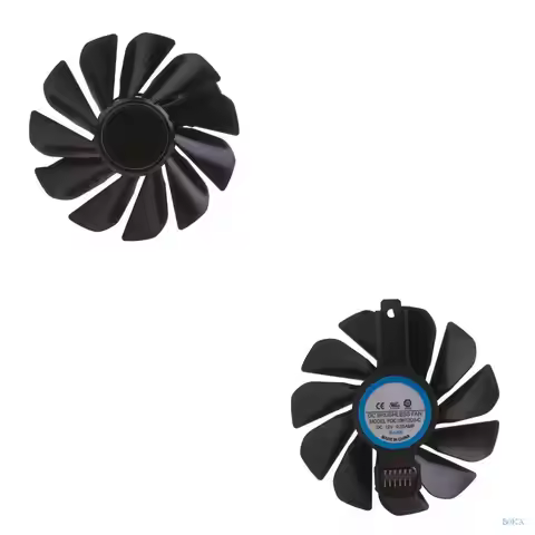 B0KA 95/85mm FD10015M12D FDC10H12D9-C 6Pin Graphics Card Fan For Sapphire RX 5700XT