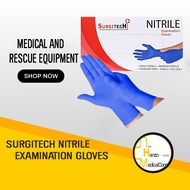 SURGITECH NITRILE EXAMINATION GLOVES