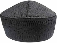 Namaz cap muslim islamic cap topi namazi| Black Designer Cap Muslim Namaz Topi Islamic Traditional M