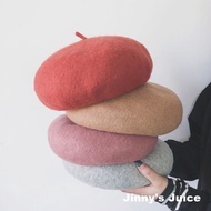 Upgraded Version Plump Feeling Beret Woolen Hat Winter Hat Painter Hat British Hat Woolen Hat Hat Ro
