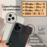 Shockproof Anti-Drop Case for iPhone 13 12 11 Pro Max / XS XR X Max | TPU Soft Back Cover Casing