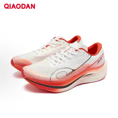 QIAODAN WIND 3PRO Marathon Running Shoes Carbon Plate Racing Training Shoes New Men Shock Absorption