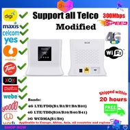 [Modification] 4G WiFi router, modem WiFi Sim card, wireless router, modem unlimited modification WiFi suitable for IP cameras/external Wi Fi coverage