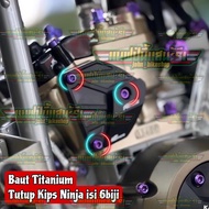(6 pieces) Ninja 150 R SS RR Titanium Compayu Probolt Stainless Original GR5 Vietnam Heng Thailand K