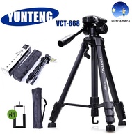 ของแท้100% YUNTENG VCT-668 ขาตั้งกล้อง ขาตั้งมือถือ 3ขา tripod for camera DV Professional Photograph
