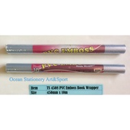 TwinStar PVC Emboss Book Wrapper 450mm X 10m