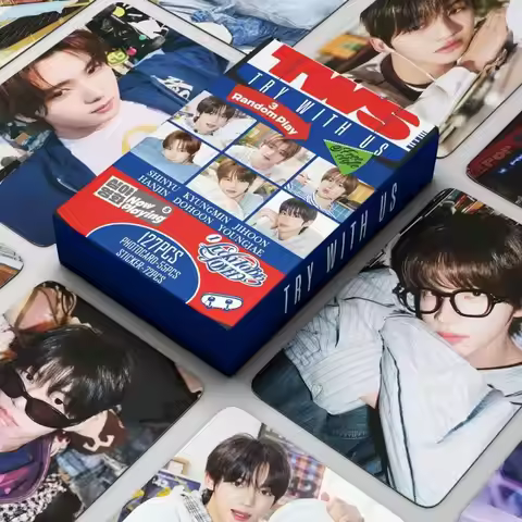 55/127Pcs TWS Idol New Album TRY WITH US Lomo Cards YOUNGJAE HANJIN SHINYU DOHOON JIHOON HD Printd P