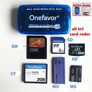 การ์ดรีดเดอร์ (Card Reader)all in 1 SM/CF/SD/MS/CD