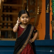 Adorable Kids Silk Saree Collection