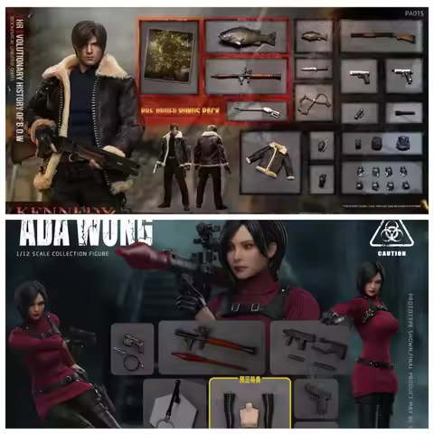 【in Stock】Patriot Studio 1/12 Resident Evil Leon S Kennedy BROTOYS LR011 Ada Wong Multiple Accessori