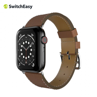 SwitchEasy 真皮表带系列/Classic Genuine Leather Watch Band For Apple Watch (7/6/5/4/SE_42-45mm) 棕色