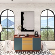 SB Design Square KUCHE ตู้คอนโซล ขนาด 160 ซม. รุ่น Haven สีแดง (160x45x95 ซม.)