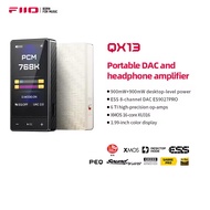 FiiO QX13 Portable Earphone AMP 8 Channel DAC ES9027SPRO Decoder 1.99“ Screen 1 Support 768KHz/32bit