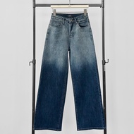 ATIPA JEANS - Chety Jeans (#AA6009) กางเกงยีนส์ทรงกระบอกกลาง เอวสูง ผ้ายืด