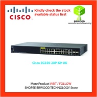 CISCO SG350-28P-K9-UK: 28-PORT GIGABIT POE MANAGED SWITCH