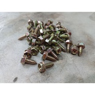 AC SCREW 14x1/2"-14x5/8"-14x3/4"-14x1" AC SCREW SCREWDRIVER HEAD & THREADED WRENCH HEAD 6MM