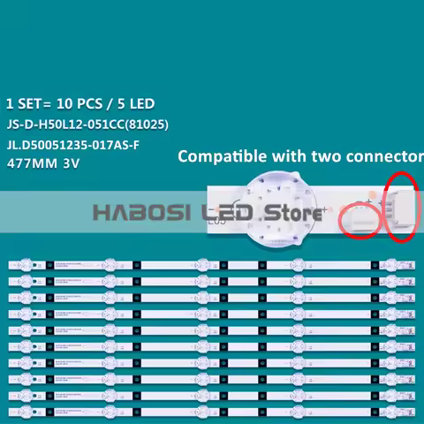 New 10pcs/Kit JL D50051235 017AS F RH43 D500L12X XX03JF JS D HL50L12 051CC 81025 80929 RH43 D500L12X