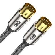 [ประกันศูนย์ไทย] ERTK MIDI 5 Pin 5แกน สายสัญญาณ MIDI คุณภาพสูง สำหรับเครื่องเสียง ทำจากวัสดุคุณภาพดี