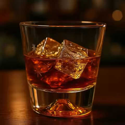 Transparent Snow Peak Tumbler,Fuji Mountain Whiskey Glass,Modern Whisky Drinking Glass，Luxury Scotch