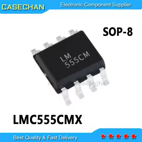 10pcs New and Original LMC555 LMC555CM LMC555CMX SOP-8