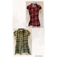 [PRELOVED] Women's Plaid Top/Women's DRESS/Women's Top