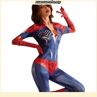 Movie Halloween Woman Girls PS4 Game Spiderman Superhero Cosplay Costume Bodysuit Zentai Suit Adult 