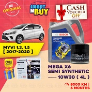 Perodua Engine Oil 5W30 Semi Synthetic Original Minyak Hitam Kereta Perodua Myvi G3 2017-2020 Minyak