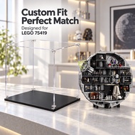 Clear Acrylic Display Case for Lego 75419 Death Star Collector Space Display Malaysia Dustproof