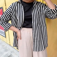 KEMEJA Wholesale_solo || OVERSIZE STRIPE SHIRT / JUMBO STRIPE SHIRT / STRIPY SHIRT STRIPE SHIRT WOME