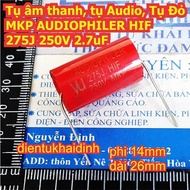 5 Red Audio Capacitors MKP AUDIOPHILER HIF 250V 1~47uF 105 155 225 275 335 475 565J 685J 825J 106J 1