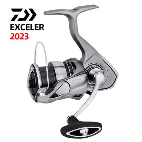 NEW 2023 DAIWA EXCELER LT Spinning Fishing Reel Max 5+1BB Drag 12kg Baitcasting Reel Saltwater Fresh