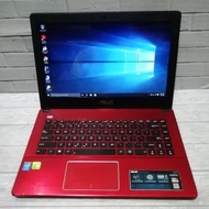 Dijual Laptop Asus X450LCP Intel Core i5 Double VGA NVIDIA G-FORCE 720