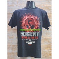 BUSTA RHYMES T-Shirt 50 Cent Final Lap 2023 Tour Shirt Black BRM1897