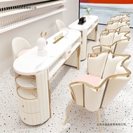 Red Household Mesh Sofa Repair Table Chair Nail Chair Cover Luxury Light Nail Beauty Salon Beauty Ta